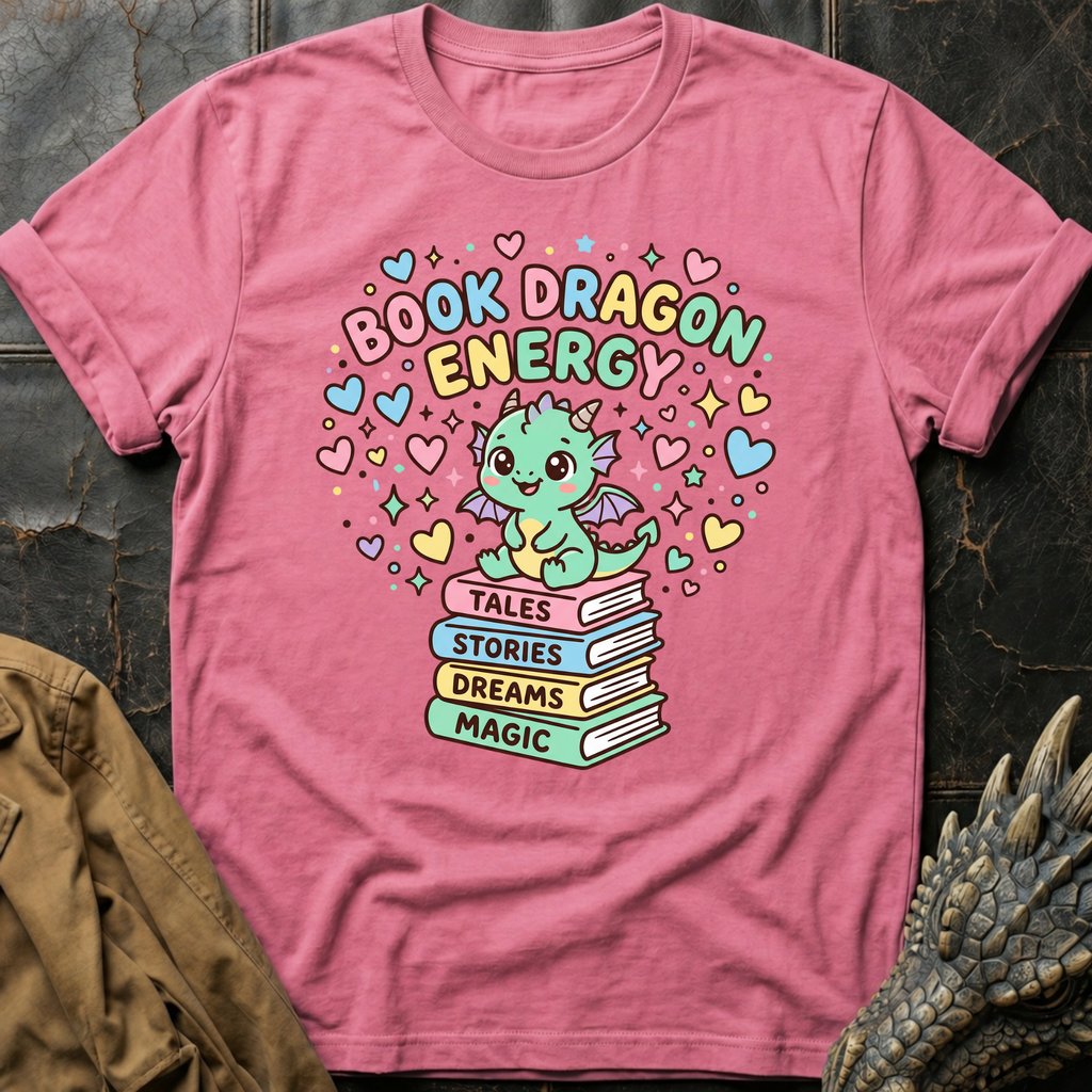 Book Dragon Energy T-Shirt