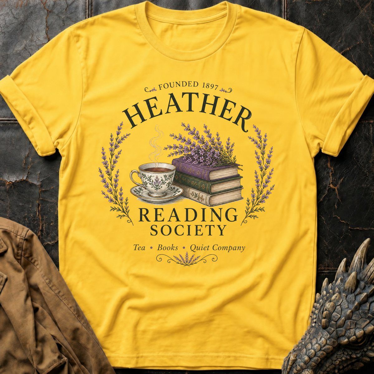 Heather Society | T-Shirt
