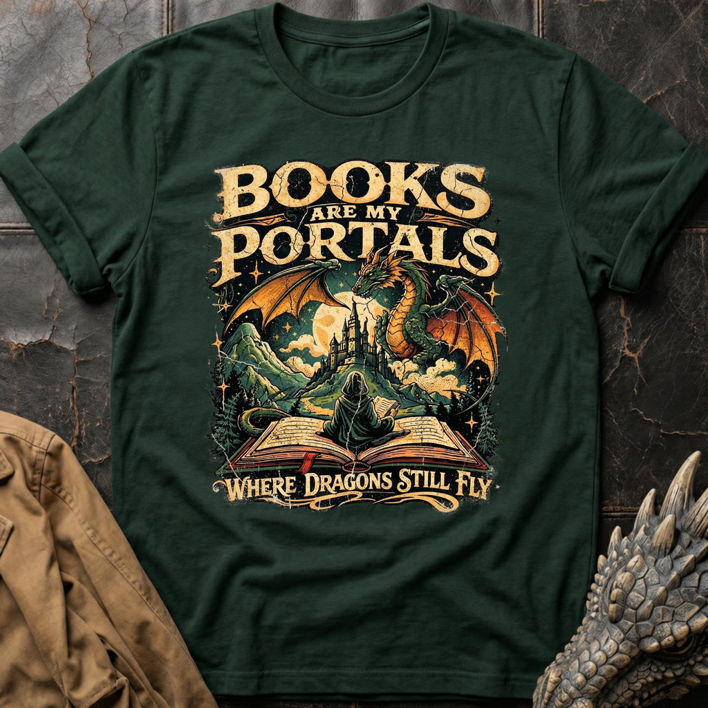Books Are My Portals T-Shirt