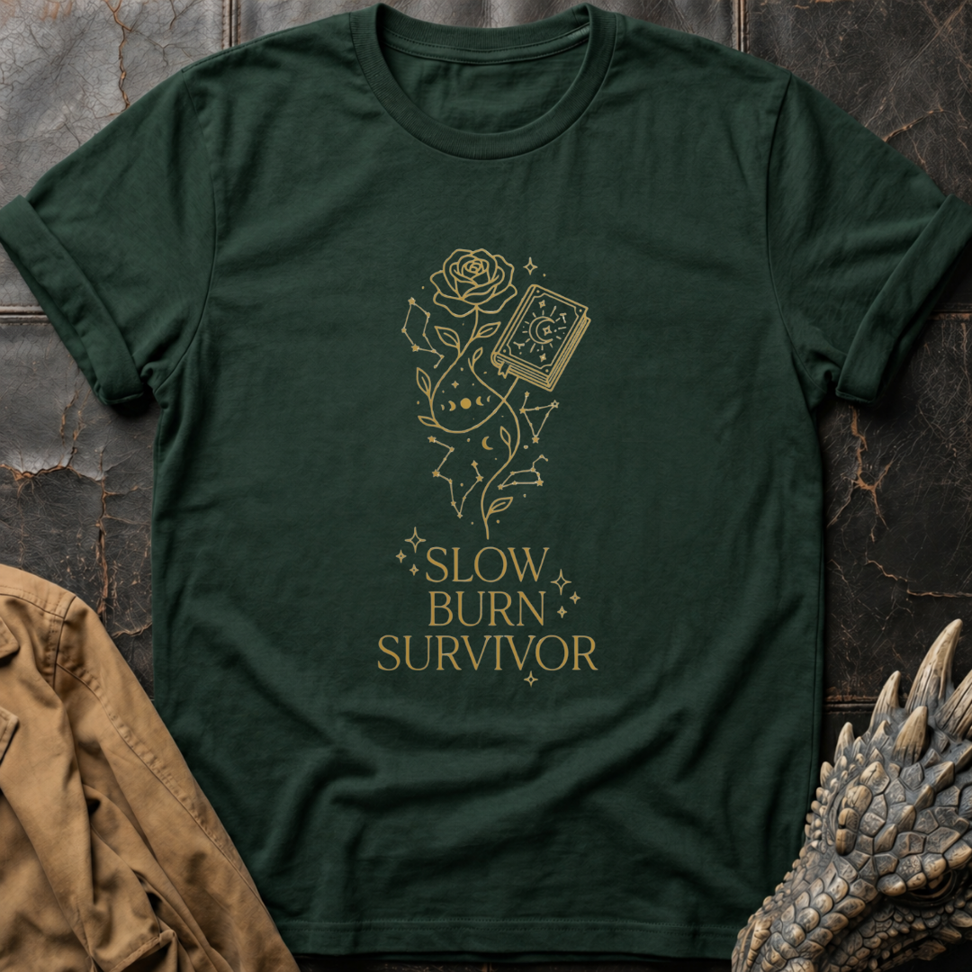 Slow Burn Survivor - Rose T-Shirt
