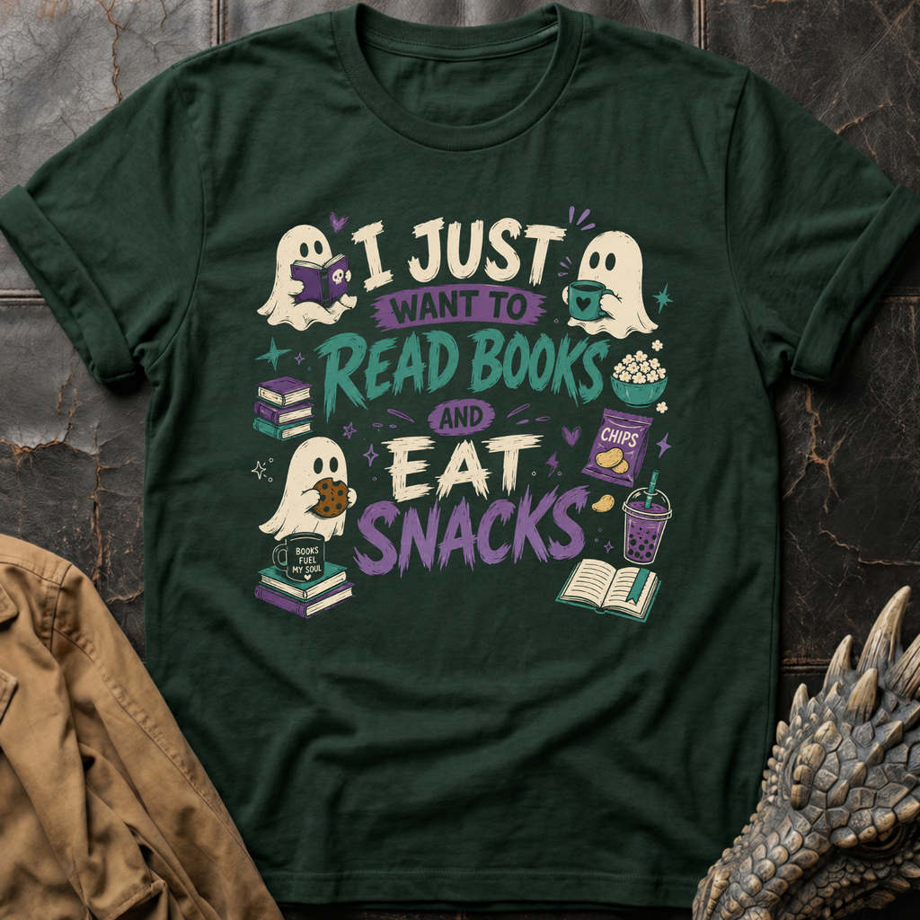 Read Books and Eat Snacks | T-Shirt