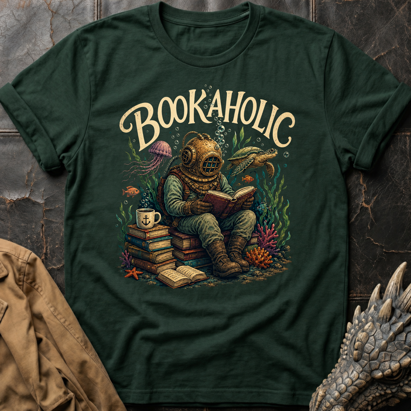 Bookaholic Underwater | T-Shirt