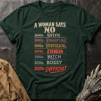 A Woman Says NO | Tee