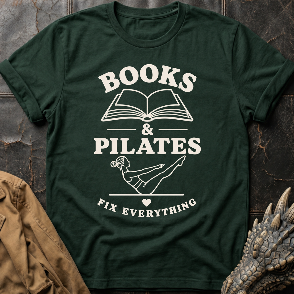 Books & Pilates | T-Shirt