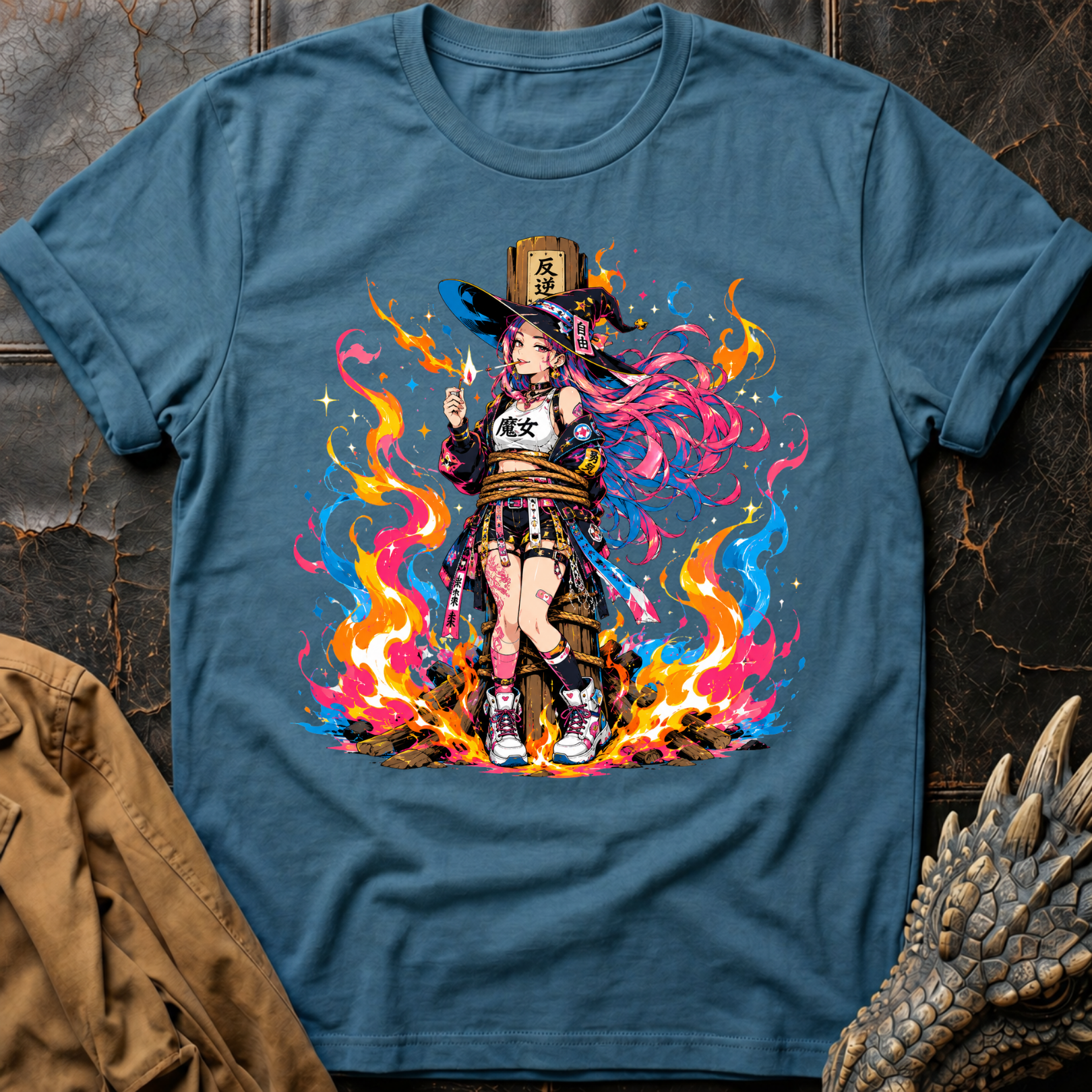 Manga-Style Witch | T-Shirt
