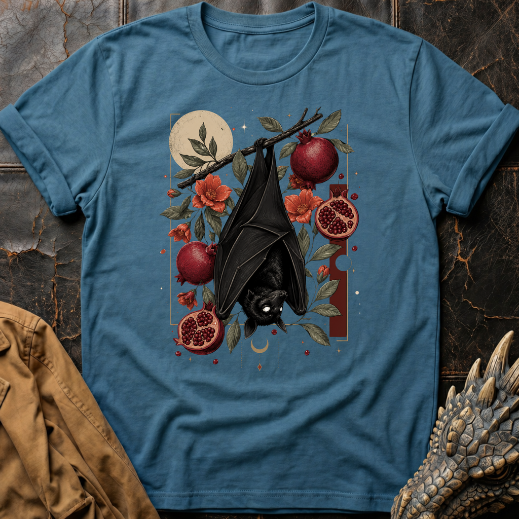 Bat & Pomegranate  | T-Shirt