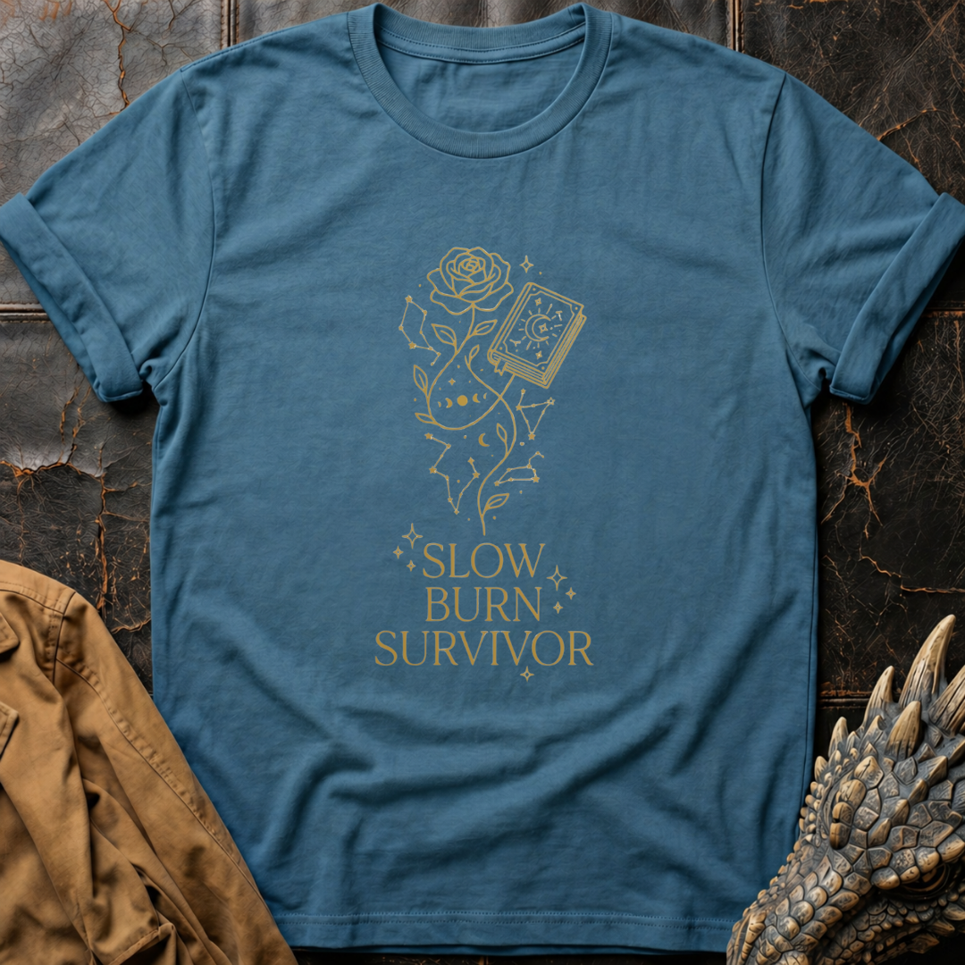 Slow Burn Survivor - Rose T-Shirt