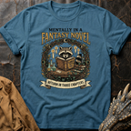 Raccoon Reading | T-Shirt