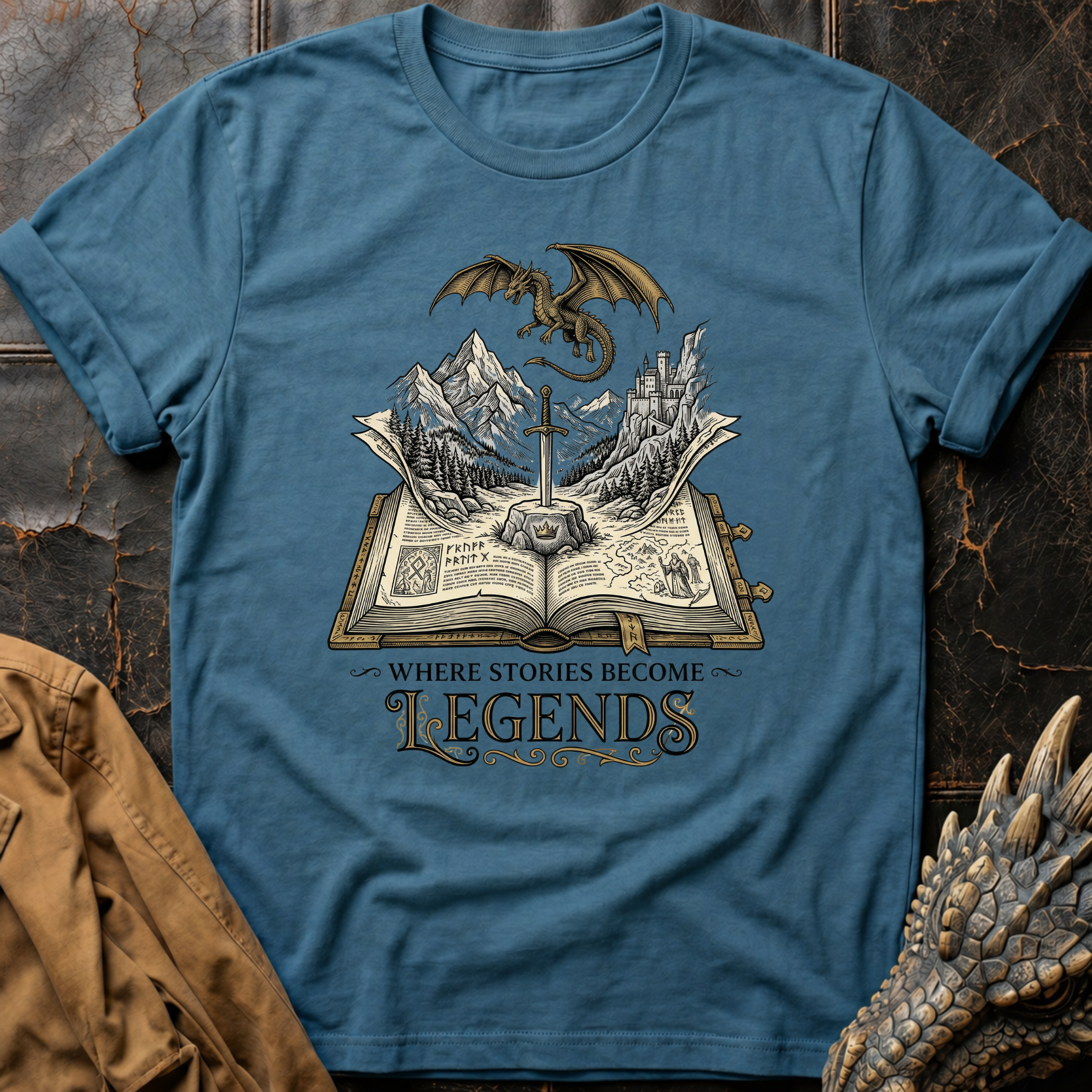 Where Stories Become Legends T-Shirt
