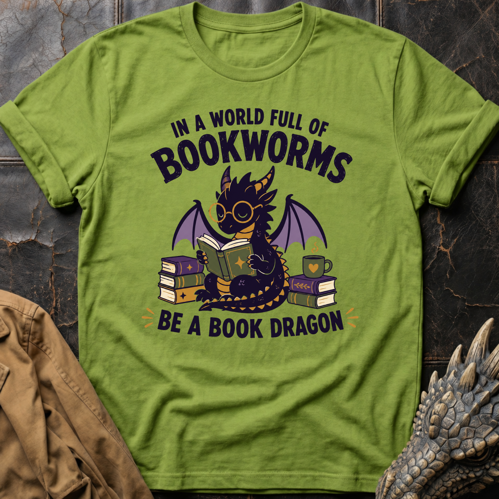 Book Dragon | T-Shirt