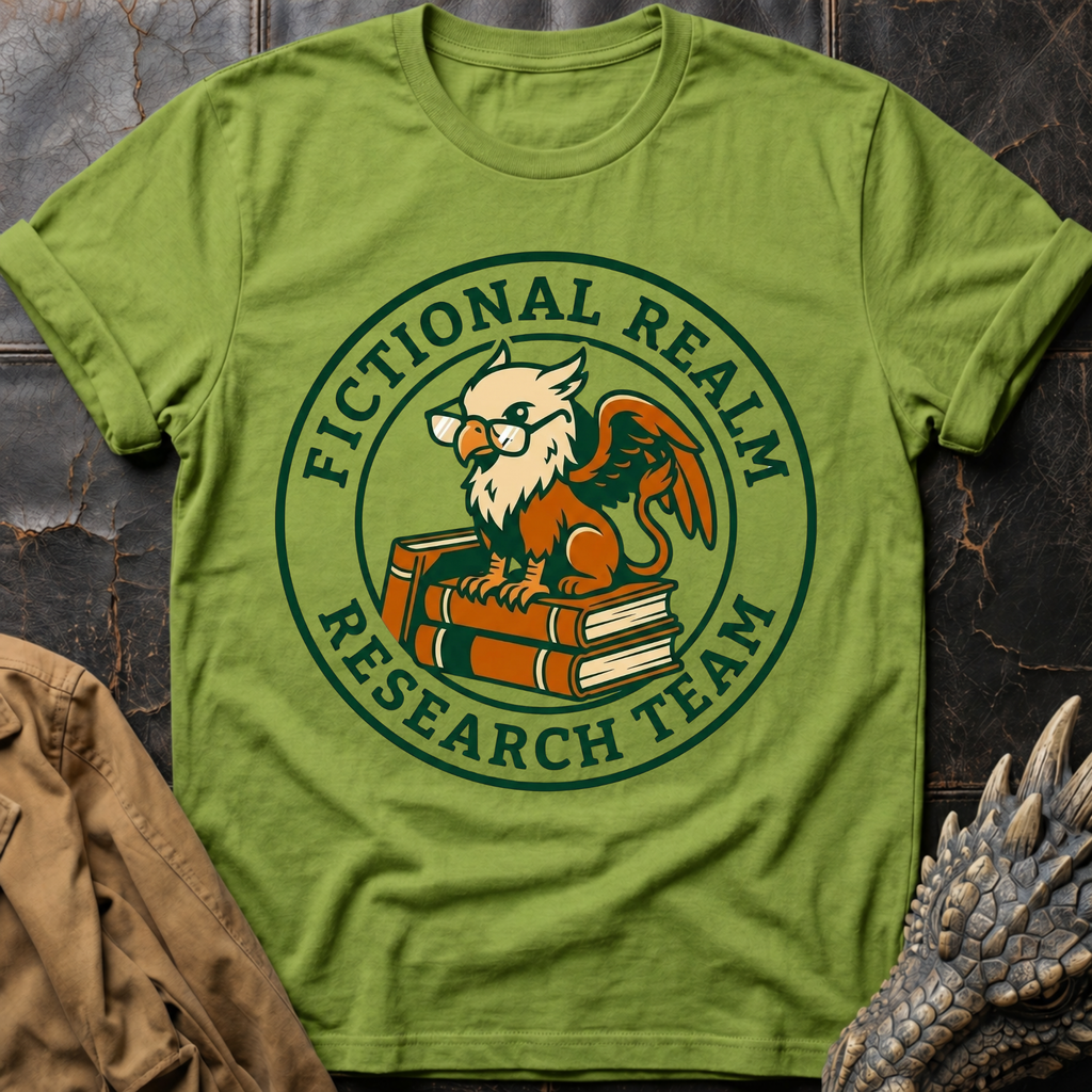 Fictional Realm Research Team T-Shirt