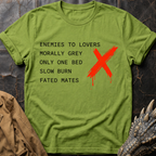 Enemies To Lovers Check List T-Shirt