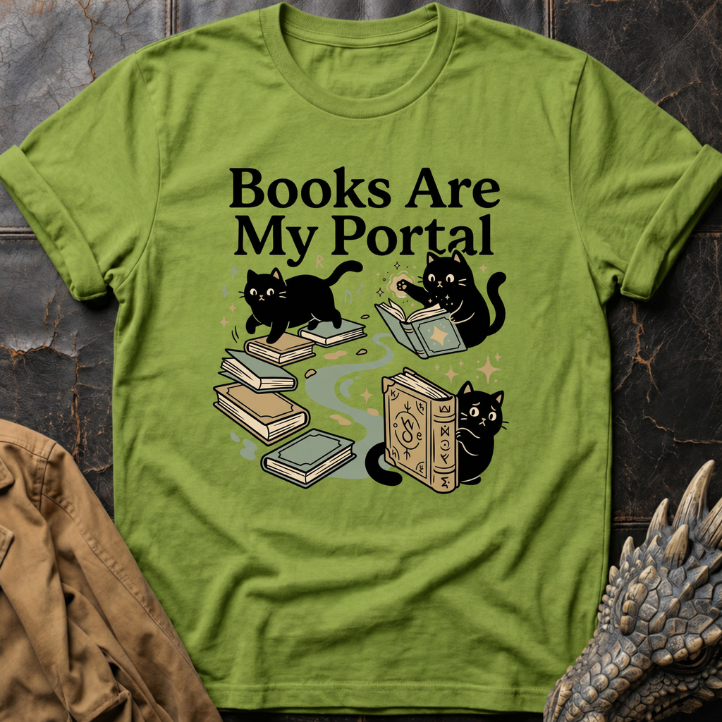 Books Are My Portal T-Shirt