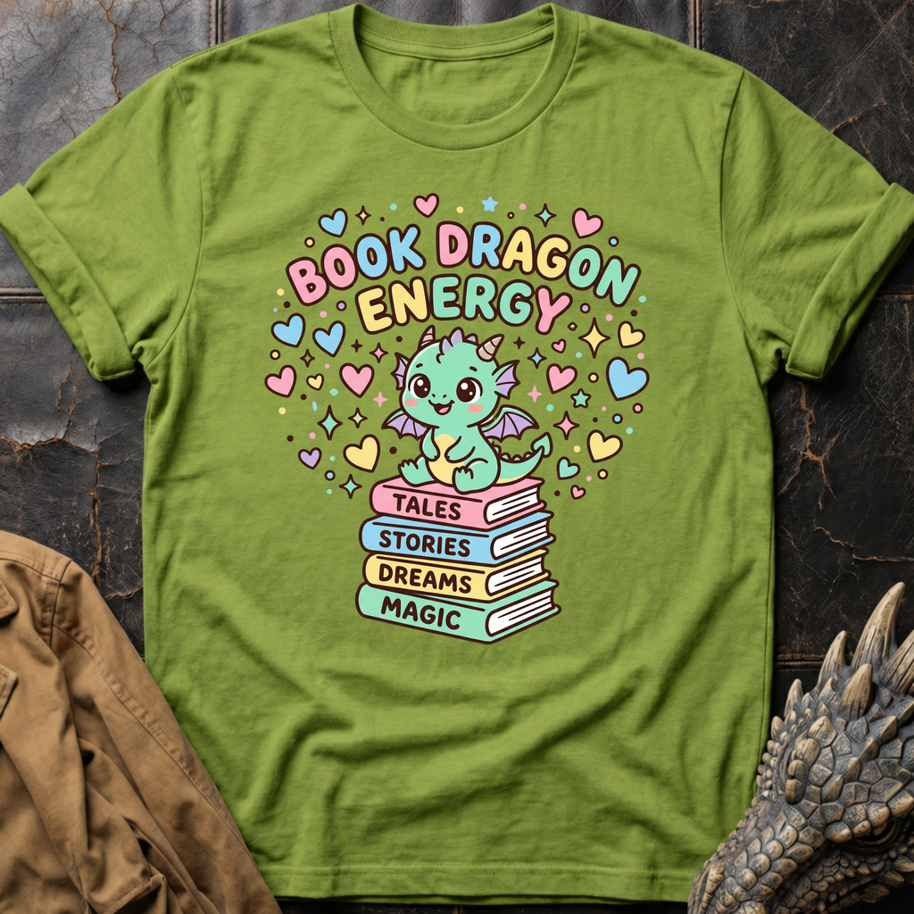 Book Dragon Energy T-Shirt