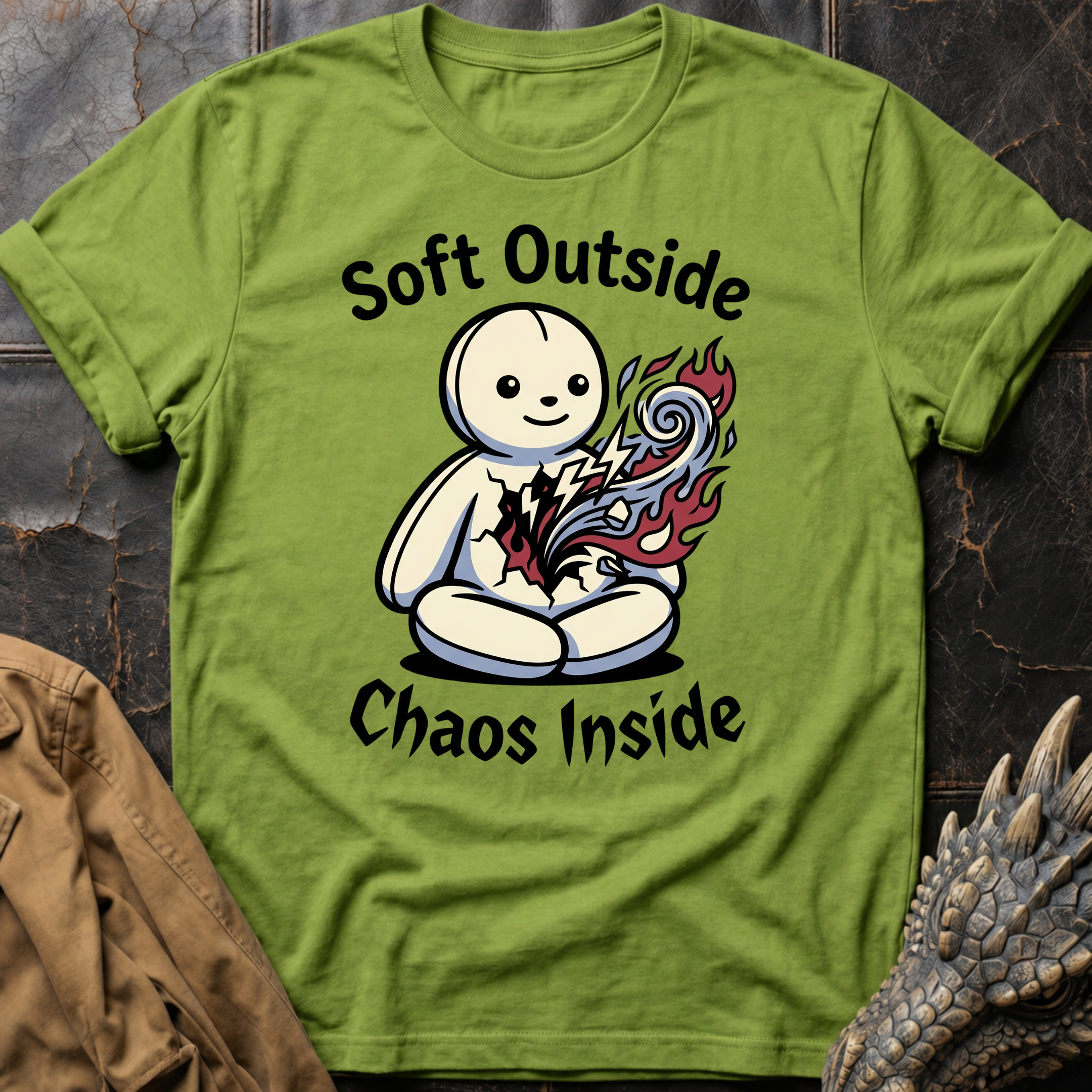 Soft Outside_Chaos Inside | T-Shirt
