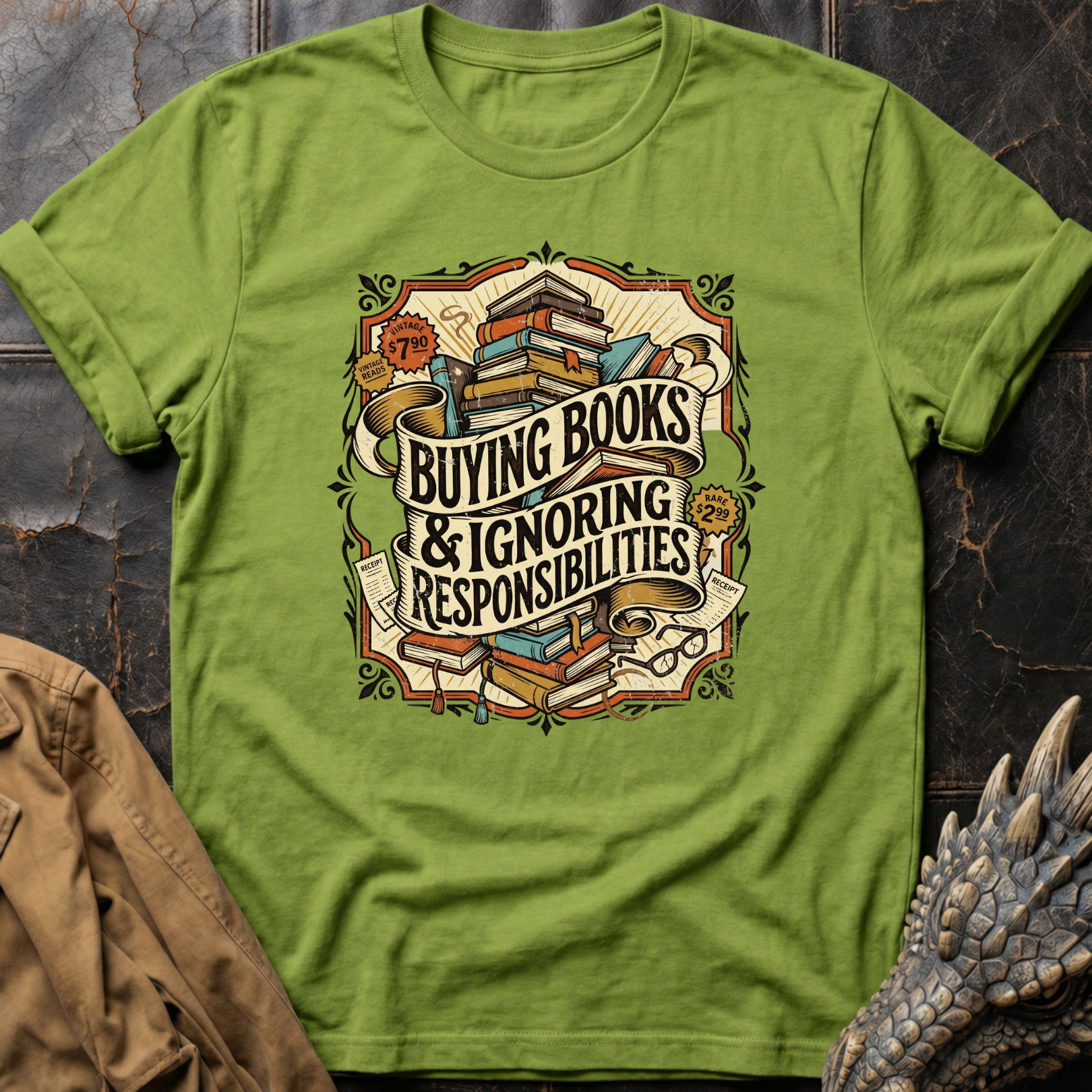 Buying Books | T-Shirt