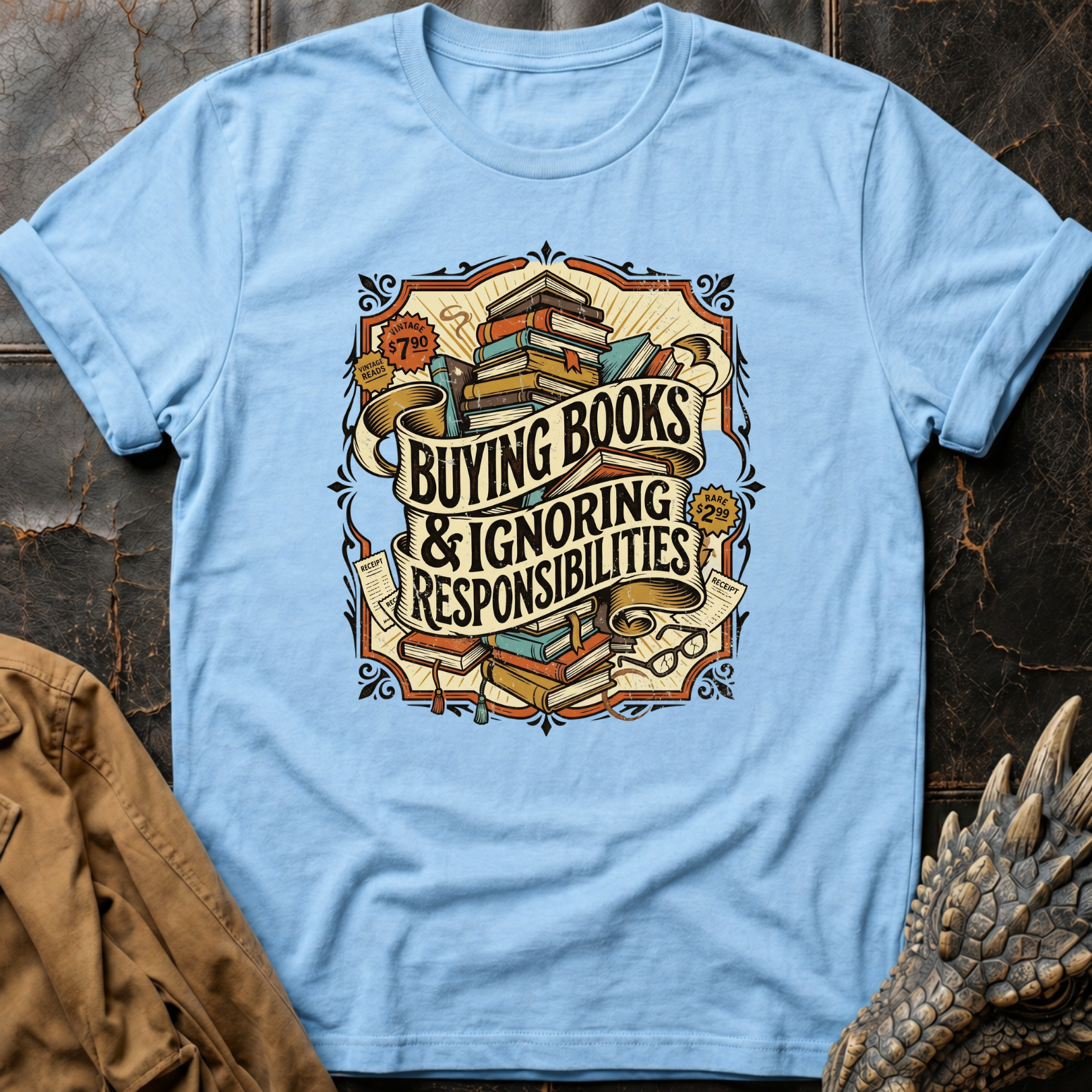 Buying Books | T-Shirt