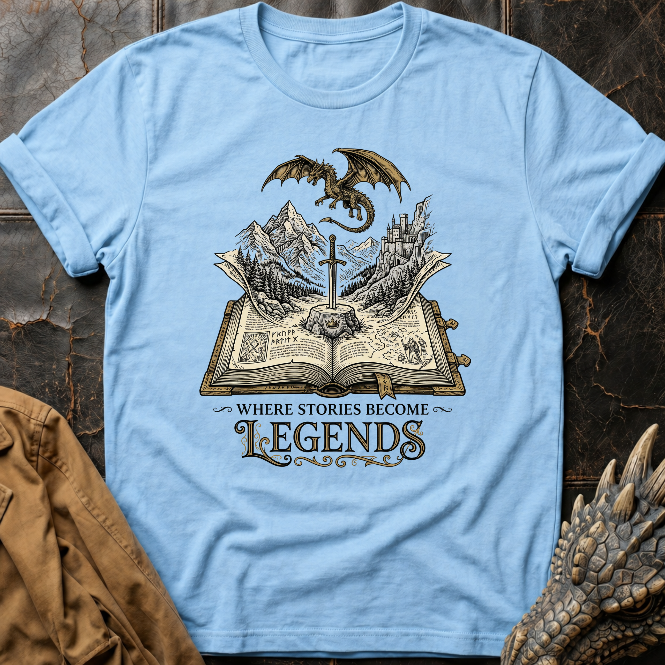 Where Stories Become Legends T-Shirt