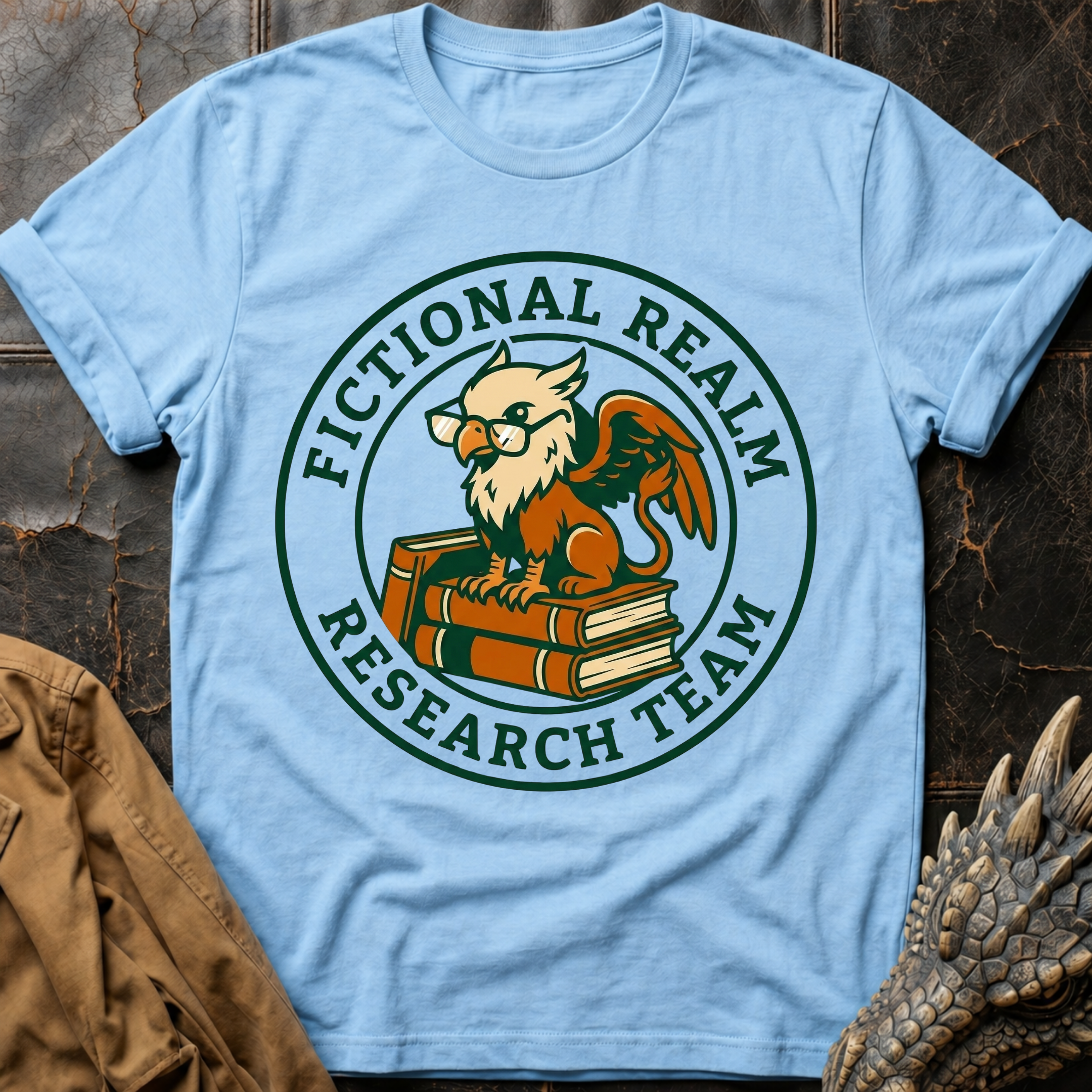 Fictional Realm Research Team T-Shirt