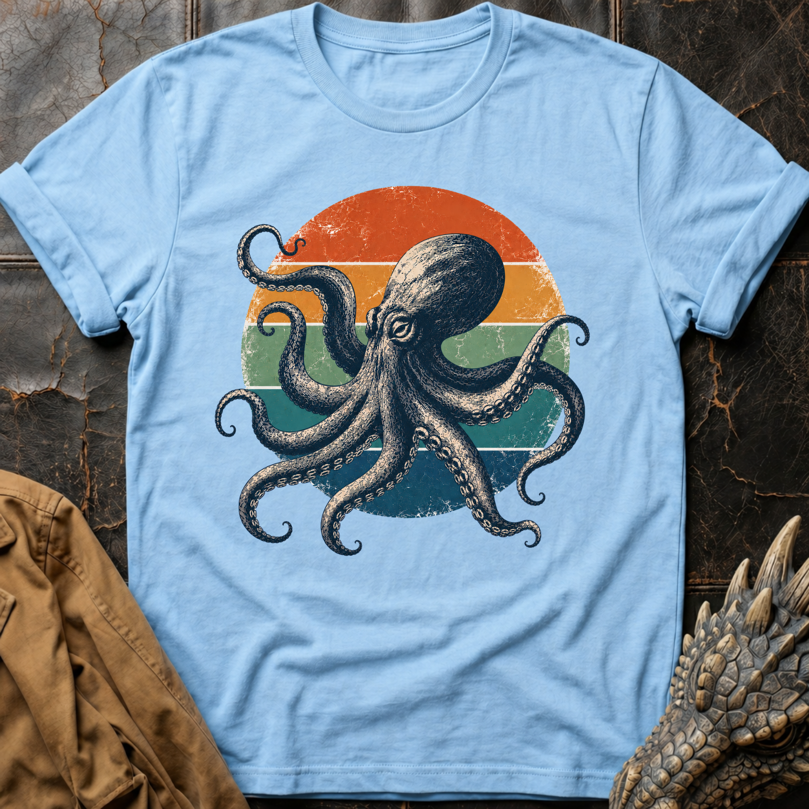 Vintage Octopus | T-Shirt