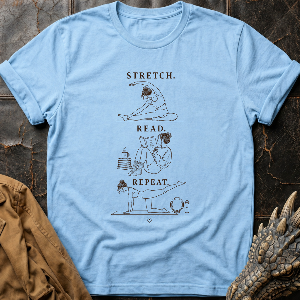 Strech. Read. Repeat | T-Shirt