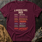 A Woman Says NO | Tee