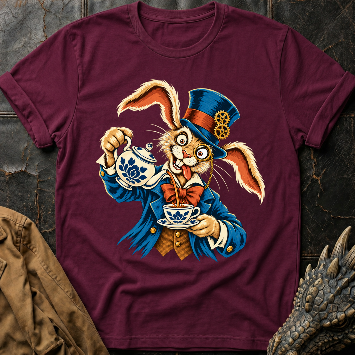 Steampunk March Hare | Tee