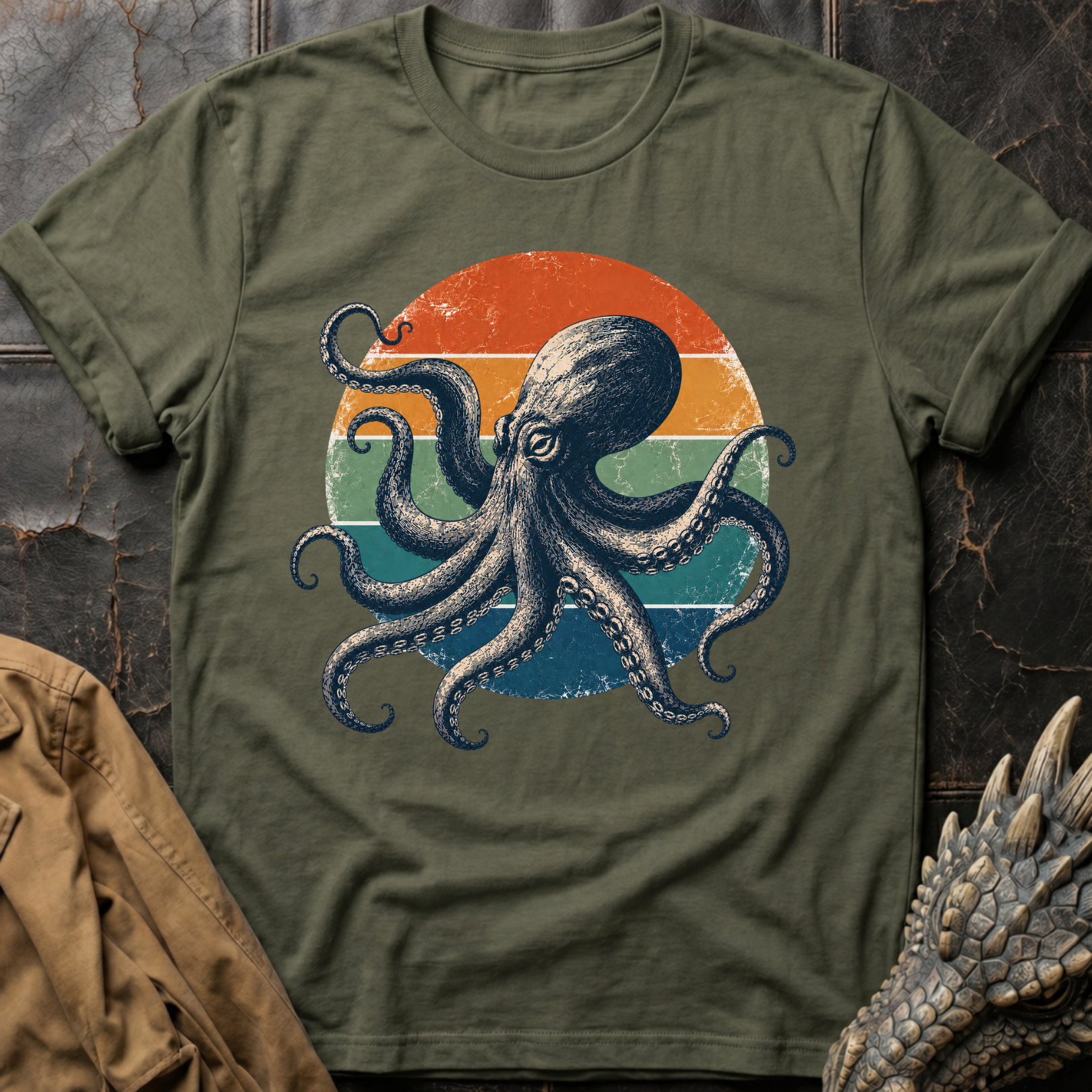 Vintage Octopus | T-Shirt