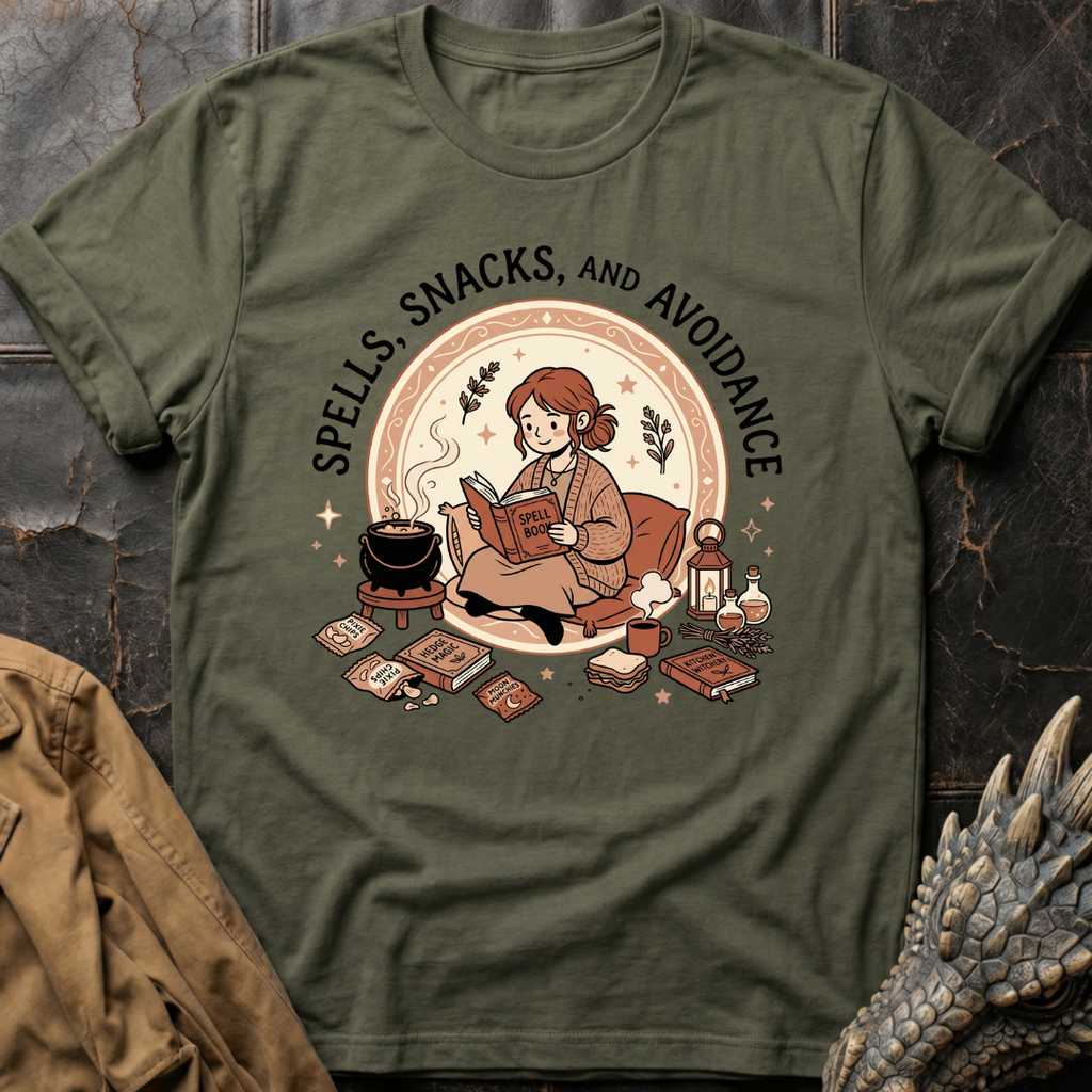 Spells, Snacks, And Avoidance | T-Shirt