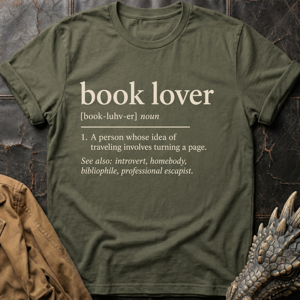 Book Lover Definition | T-Shirt
