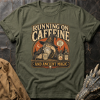 Running On Caffeine  | T-Shirt