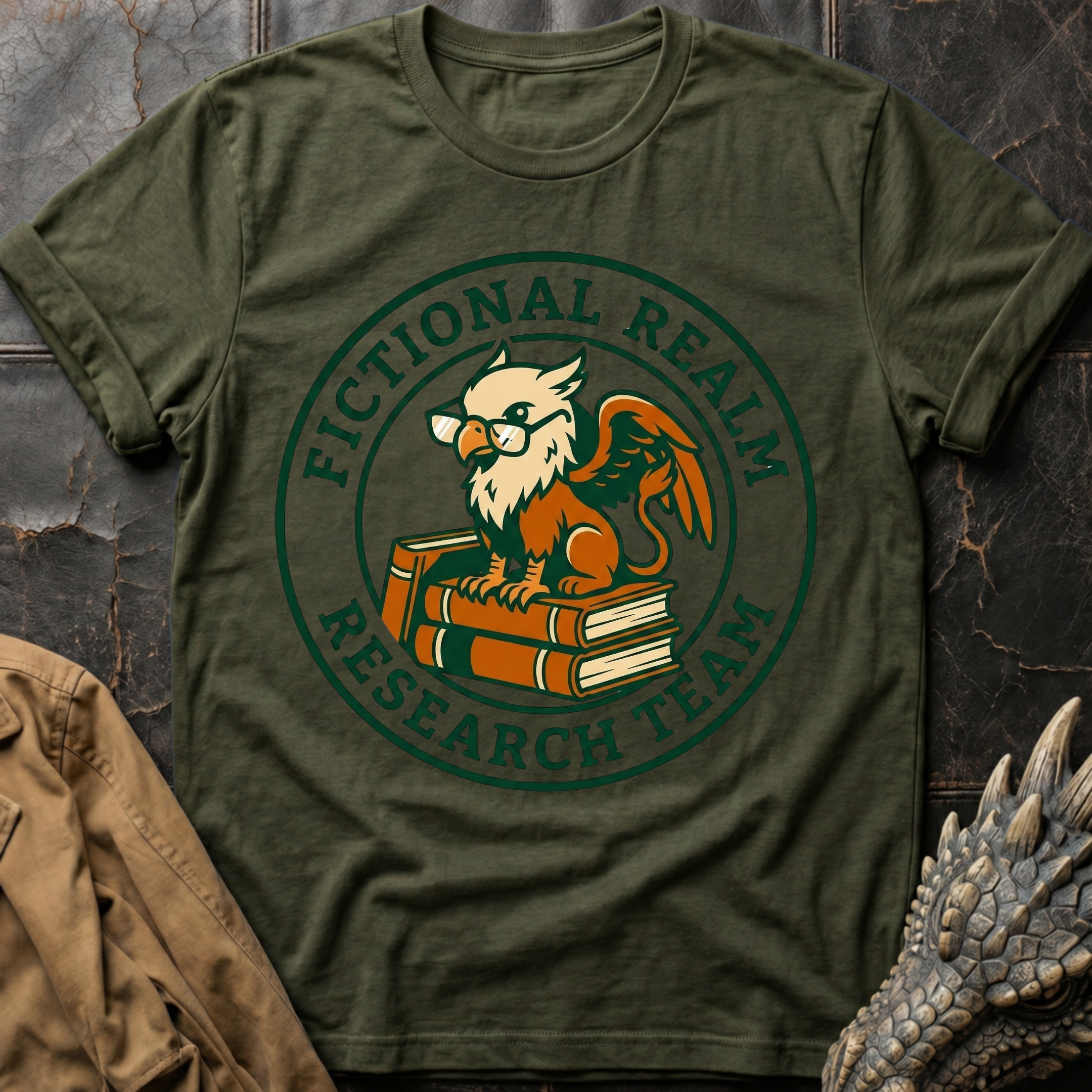 Fictional Realm Research Team T-Shirt