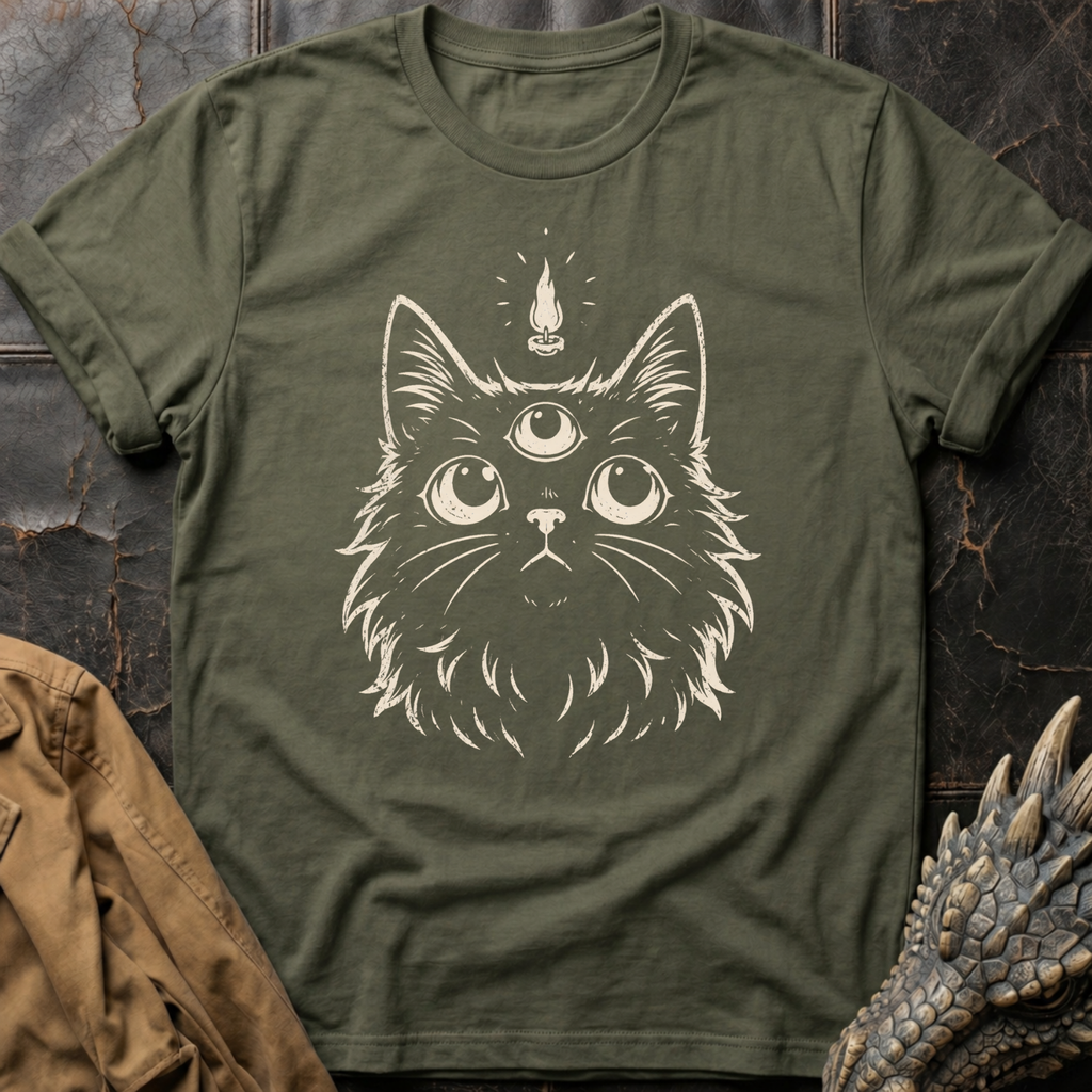 Three-Eyed Cat | T-Shirt