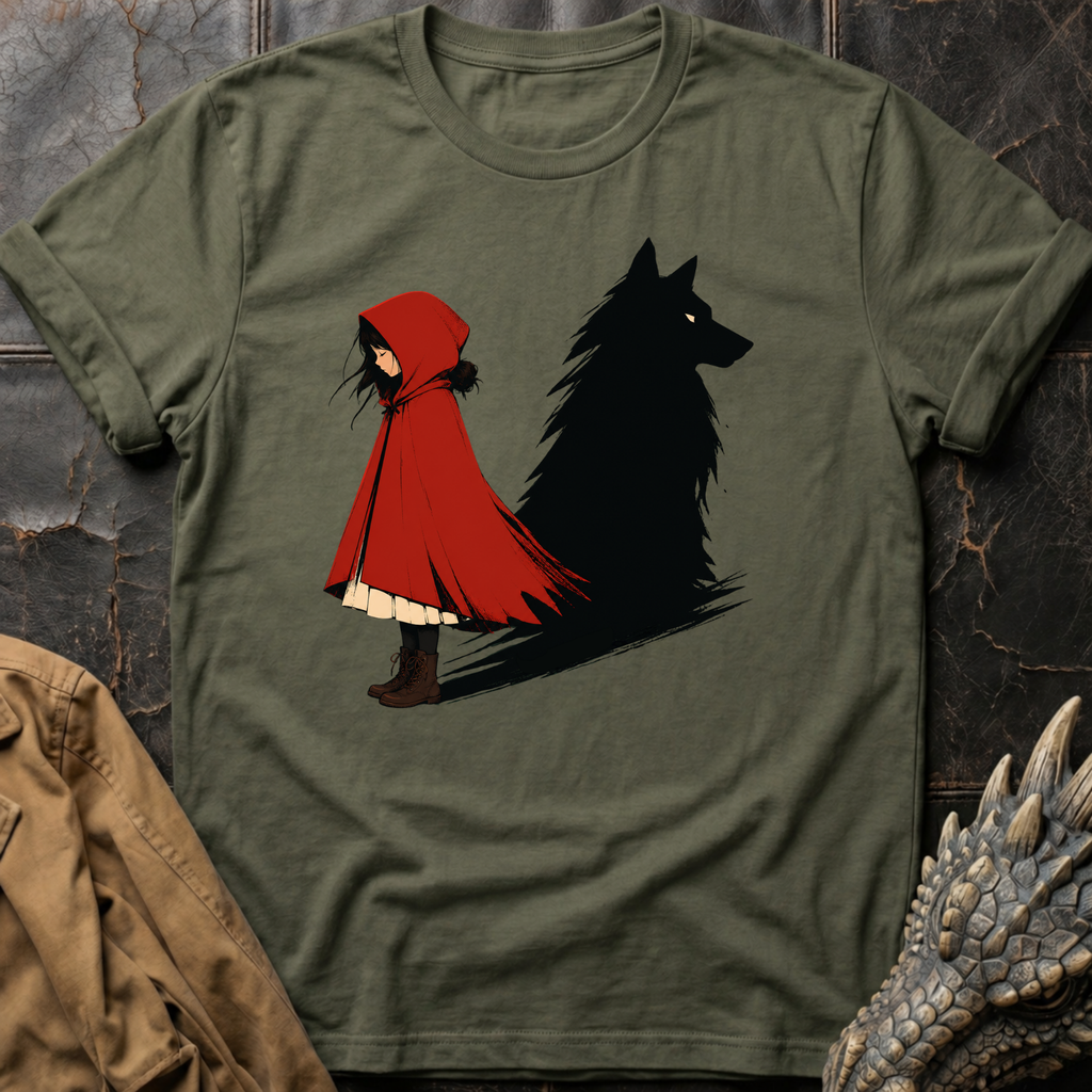 Red & Wolf  | T-Shirt