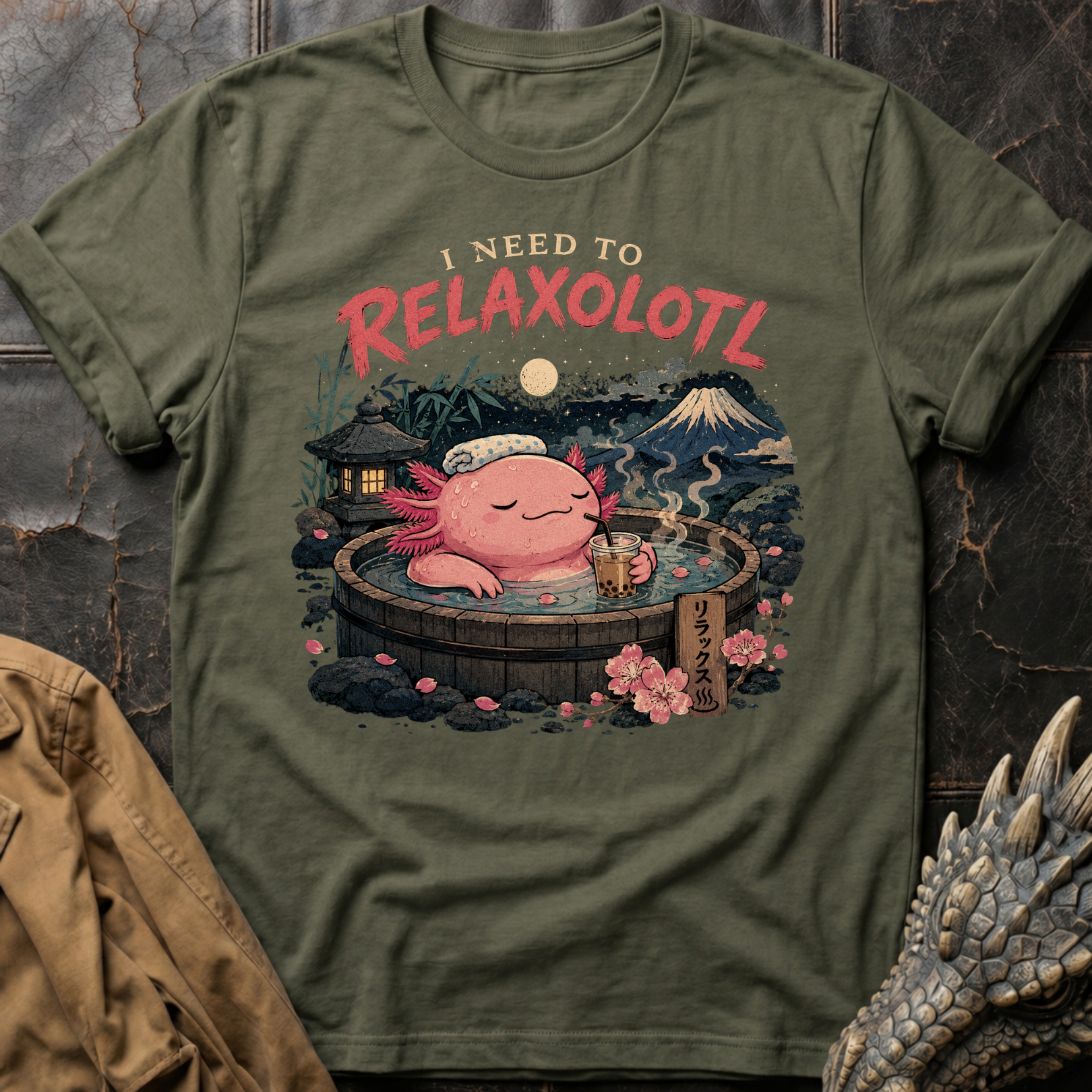 Relaxolotl | T-Shirt