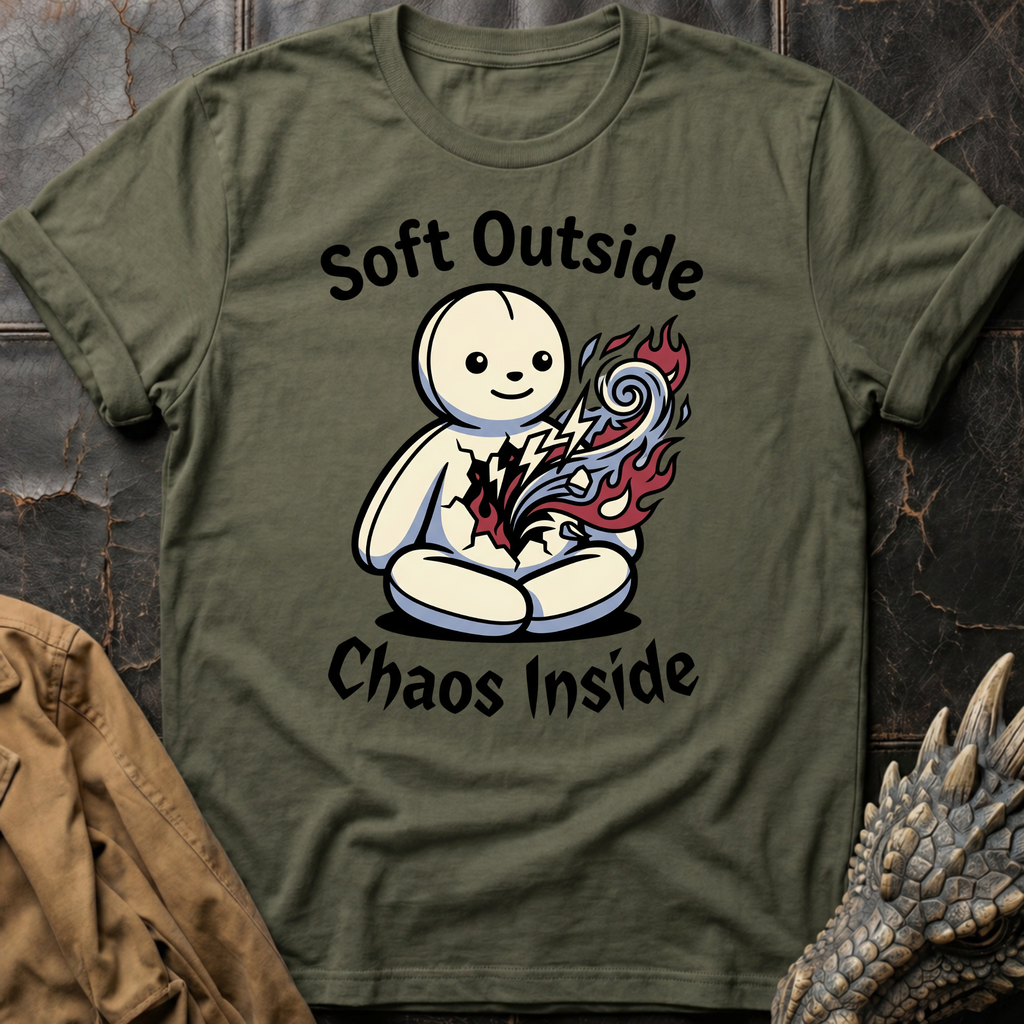 Soft Outside_Chaos Inside | T-Shirt