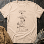 Strech. Read. Repeat | T-Shirt