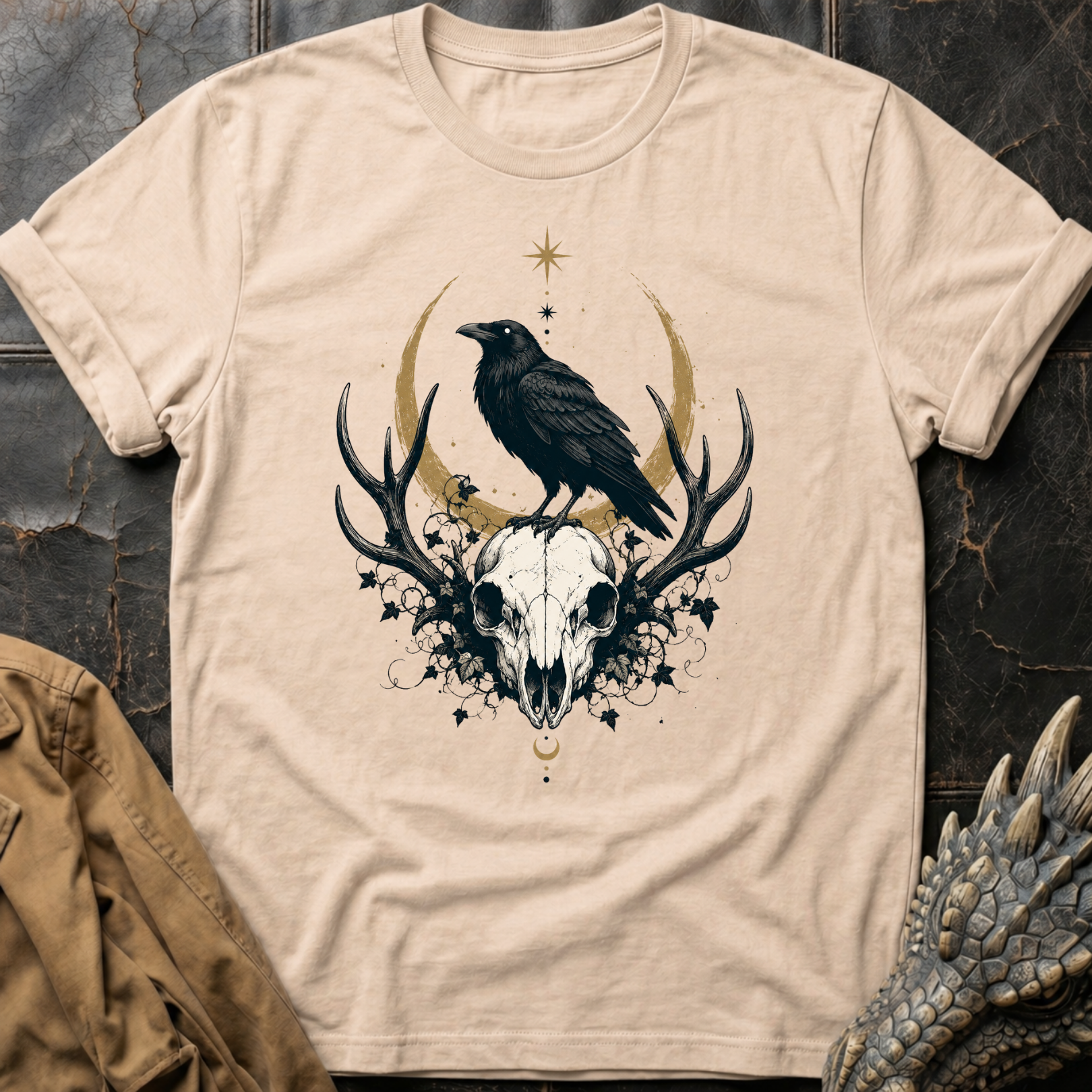 Crow & Skull | T-Shirt