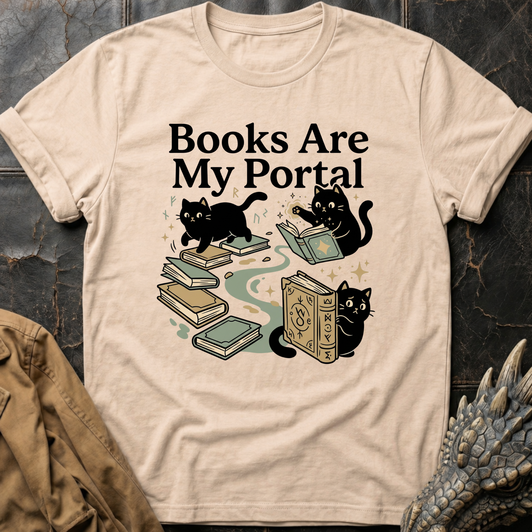 Books Are My Portal T-Shirt