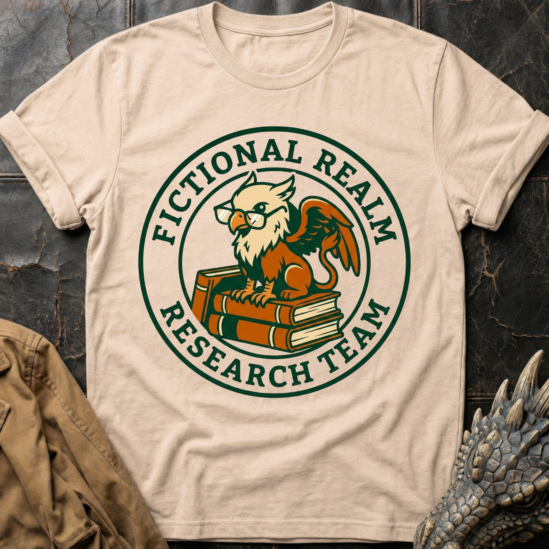 Fictional Realm Research Team T-Shirt