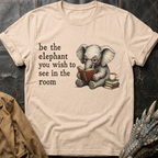 Bookish Elephant | T-Shirt