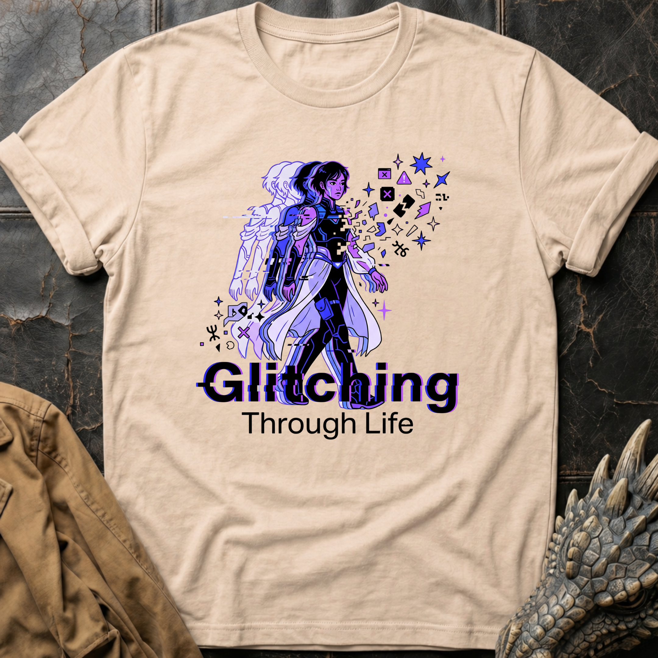Glitching Through Life | T-Shirt