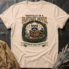 Raccoon Reading | T-Shirt