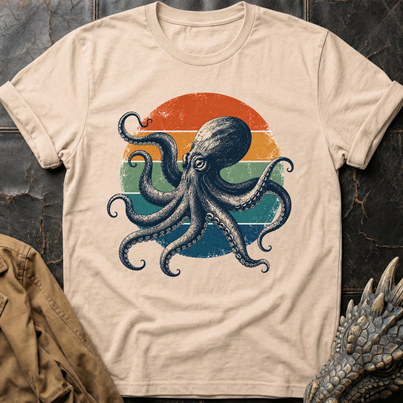 Vintage Octopus | T-Shirt
