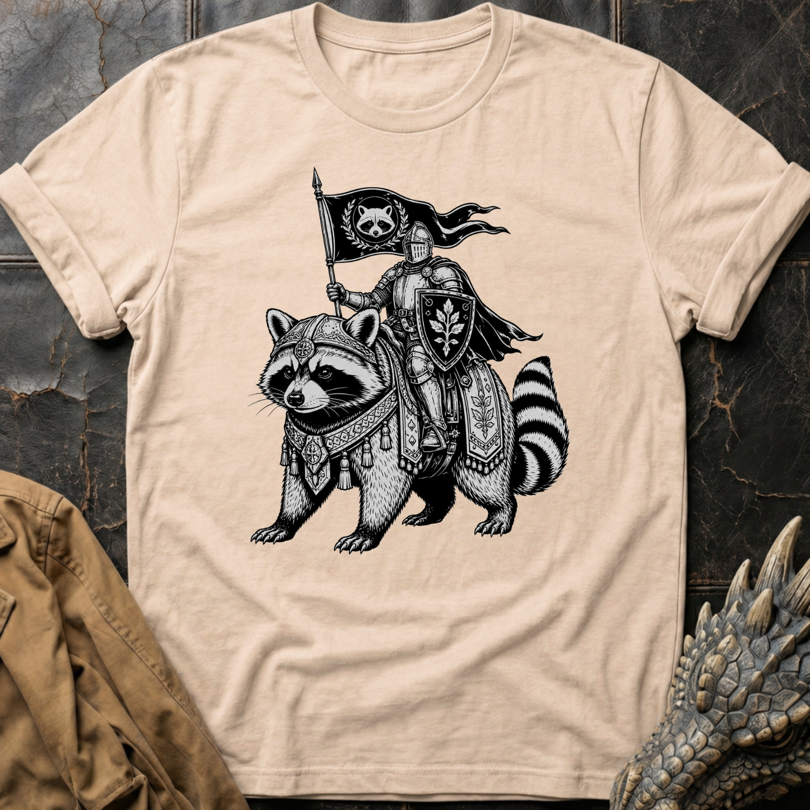 Racoon Knight | T-Shirt