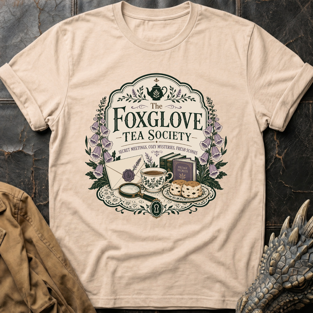 Foxglove Tea Society | T-Shirt