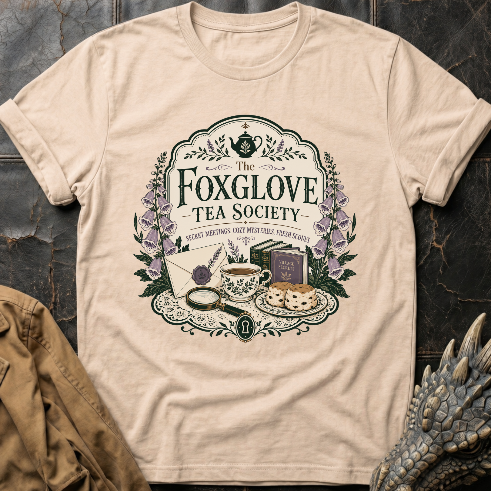 Foxglove Tea Society | T-Shirt