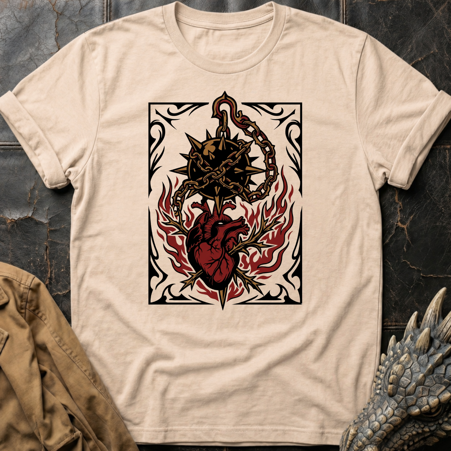 Heart and Flames  | T-Shirt