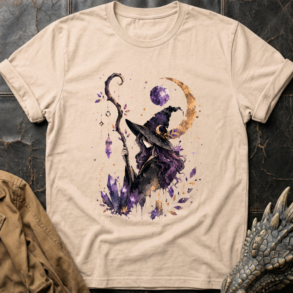 Crystal Moon Witch | T-Shirt