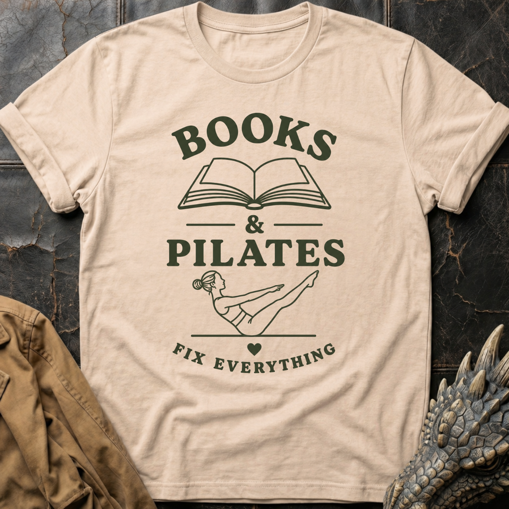 Books & Pilates | T-Shirt